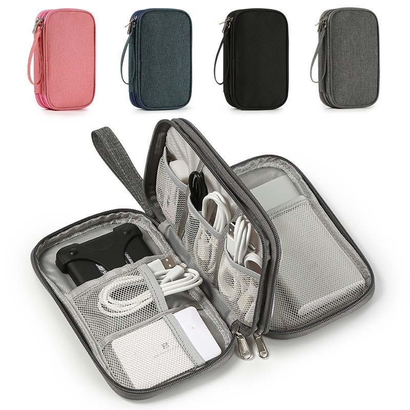 Slim Digital Cable Organizer B - Tech Accessories Travel Organizer Pouch recension och pris