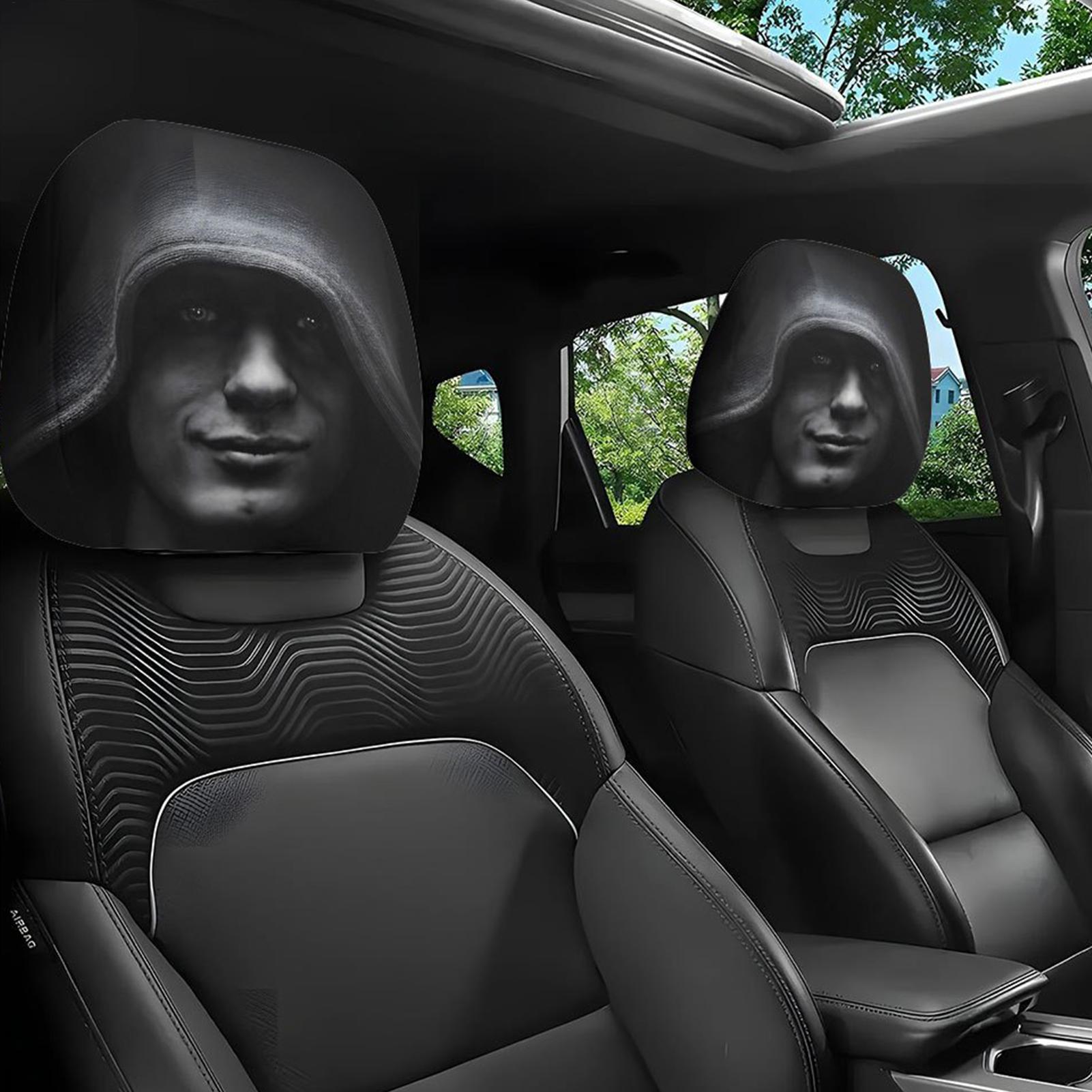 Car Headrest Funny Cover Acces - Tech Accessories For Car recension och pris