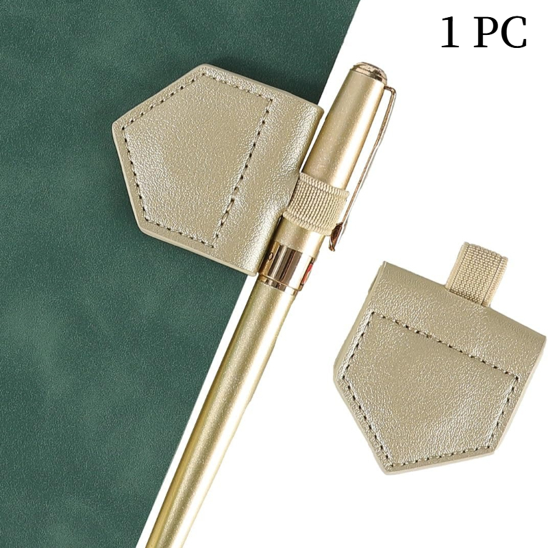 1pc Magnetic PU Leather Bookma - Pen Holder Magnetic recension och pris