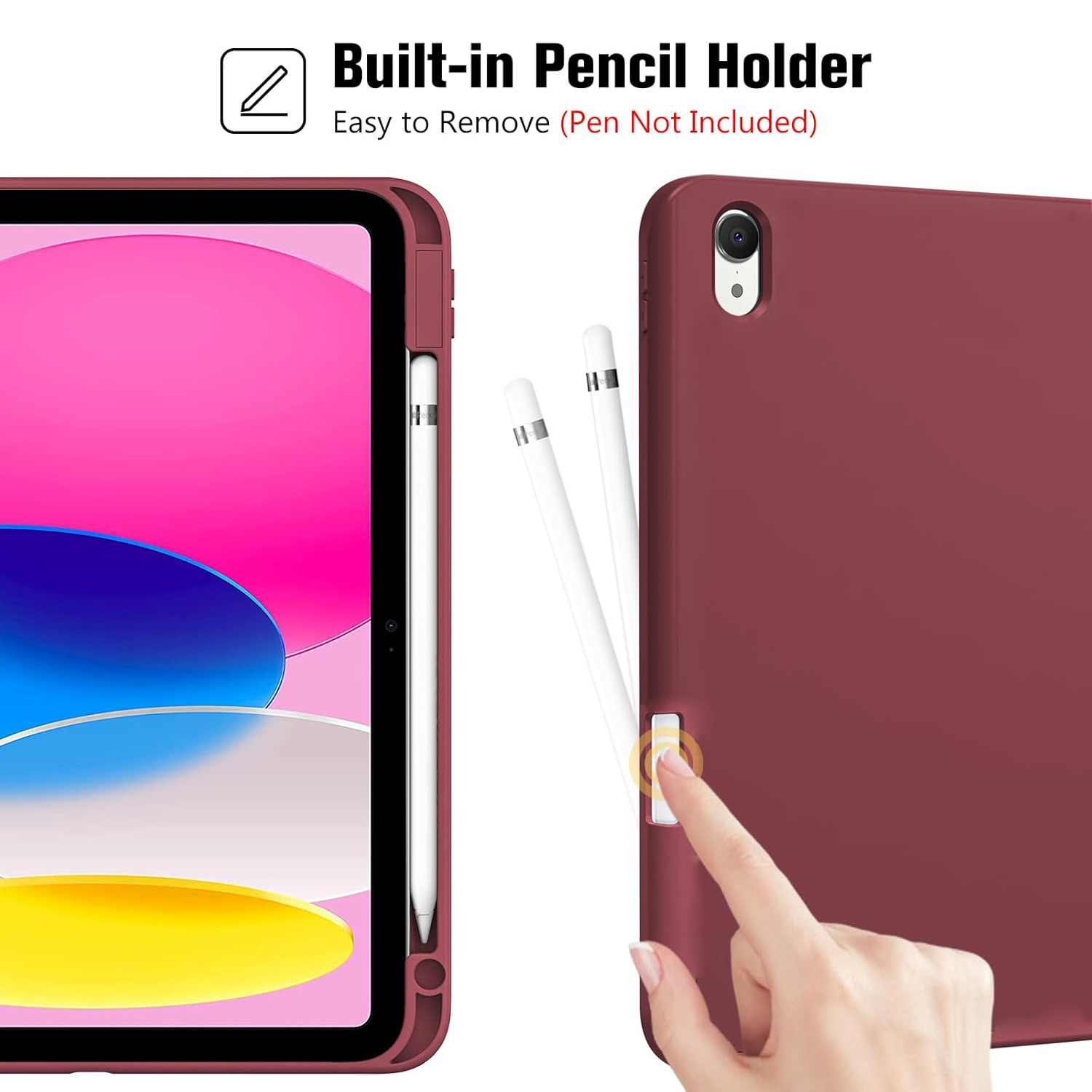 Tablet Case for iPad (A16) 11t - Pen Holder Magnetic recension och pris