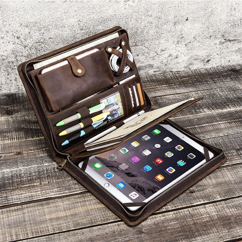 Leather Tablet Storage Bag for - Tech Accessories For Ipad recension och pris