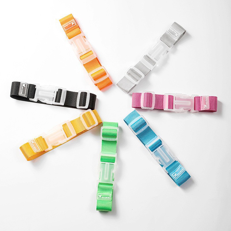 2pc Colorful Adjustable Baggag - Tech Accessories For Travel recension och pris