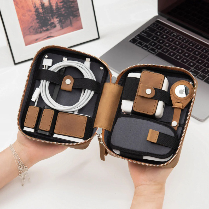 Portable Electronics Organizer - Tech Accessories Travel Organizer Pouch recension och pris