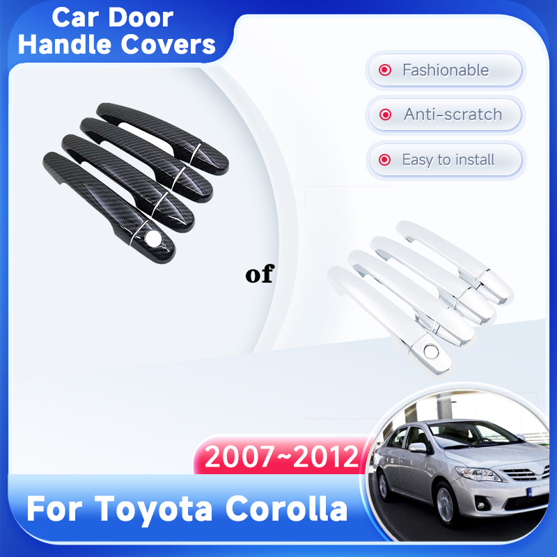 Door Handle Cover For Toyota C - Tech Accessories For Car recension och pris