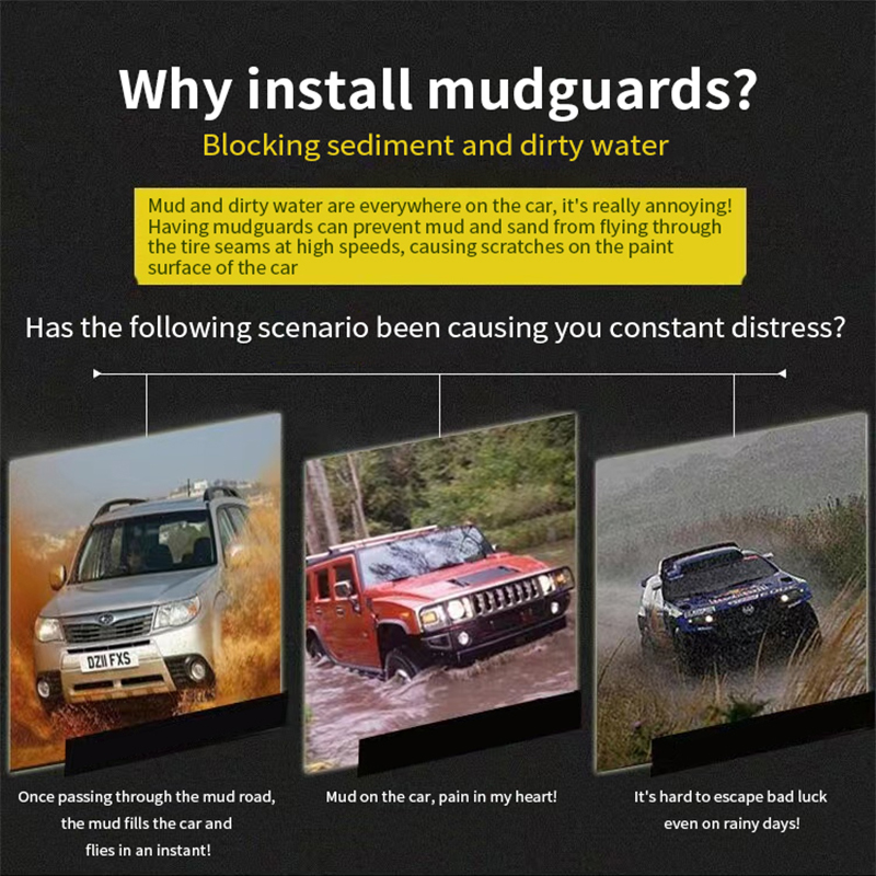 Car Mudguards For Dacia Spring - Tech Accessories Dacia recension och pris