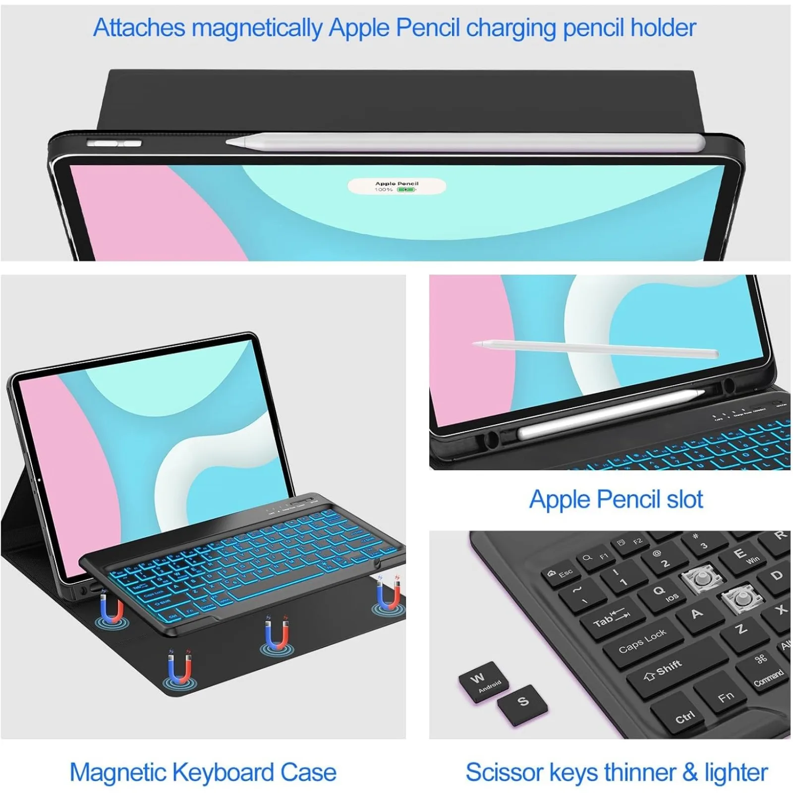 Keyboard Case & Mouse for Xiao - Pen Holder Magnetic recension och pris