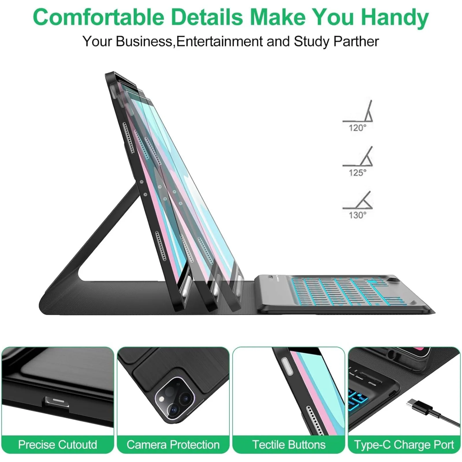 Keyboard Case & Mouse for Xiao - Pen Holder Magnetic recension och pris
