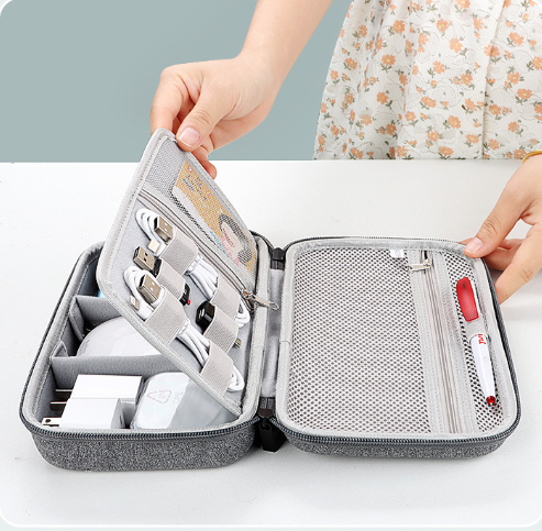 Portable Waterproof EVA Hard S - Tech Accessories Travel Organizer Pouch recension och pris