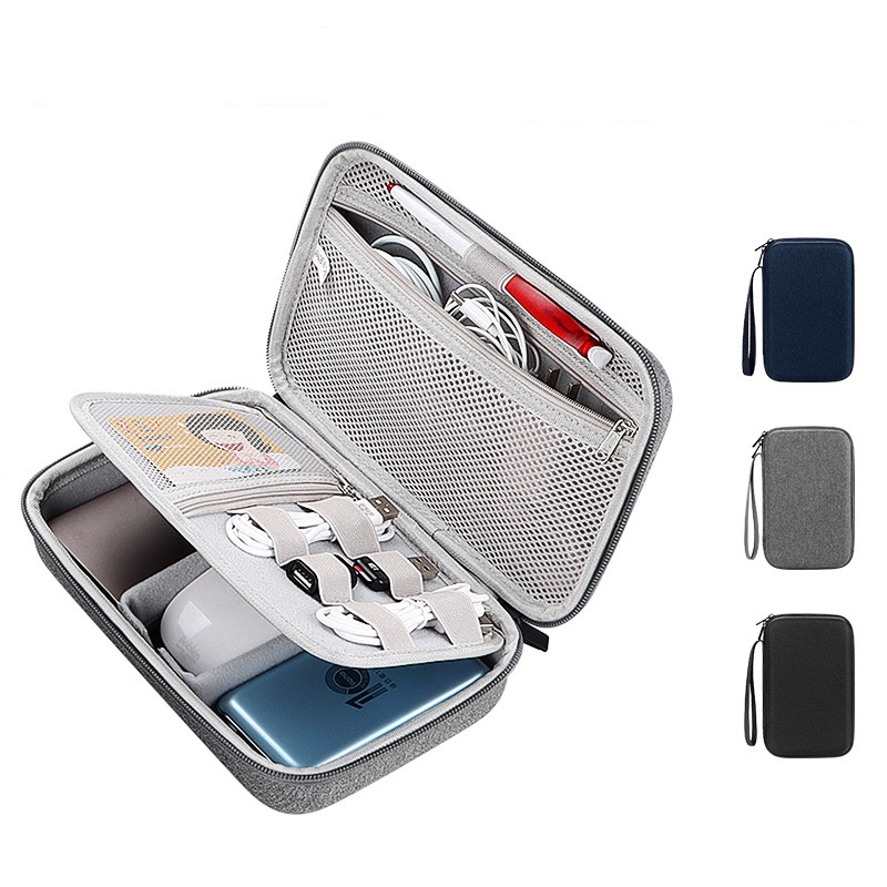 Portable Waterproof EVA Hard S - Tech Accessories Travel Organizer Pouch recension och pris