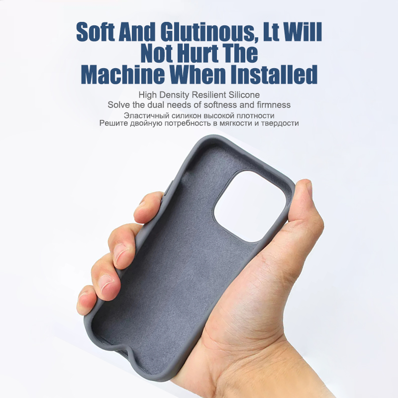 Luxury Liquid Silicone Soft Ca - Tech Accessories Iphone recension och pris