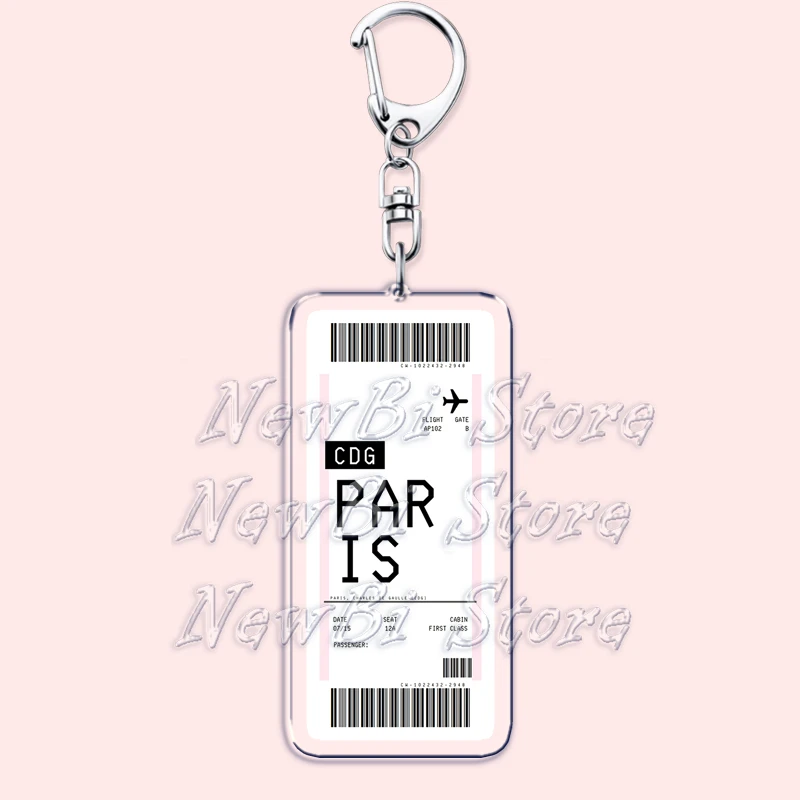 Plane Ticket Boarding Pass Key - Tech Accessories For Travel recension och pris