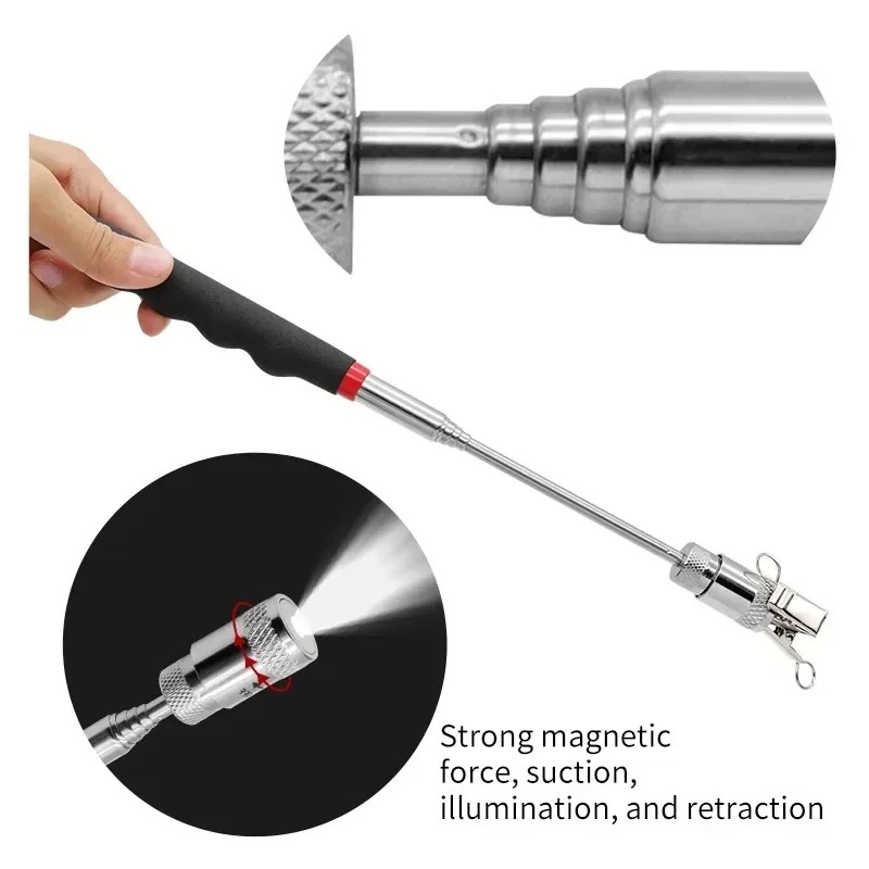 Telescopic Magnetic Pen with L - Pen Holder Magnetic recension och pris