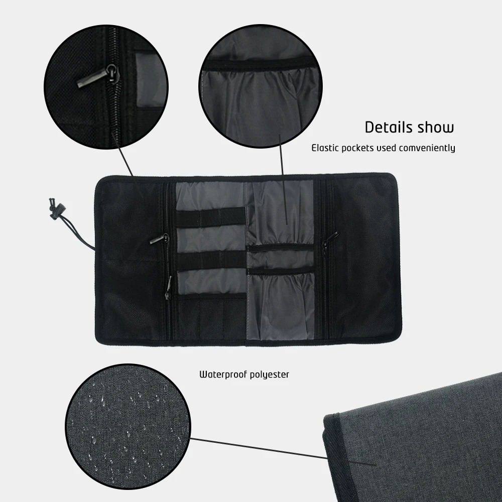 Electronic Organizer Cord Pouc - Tech Accessories Travel Organizer Pouch recension och pris