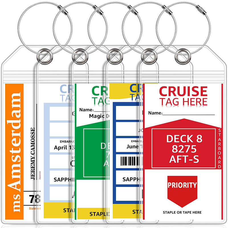 5pcs/Set Cruise Luggage Tags W - Tech Accessories For Travel recension och pris