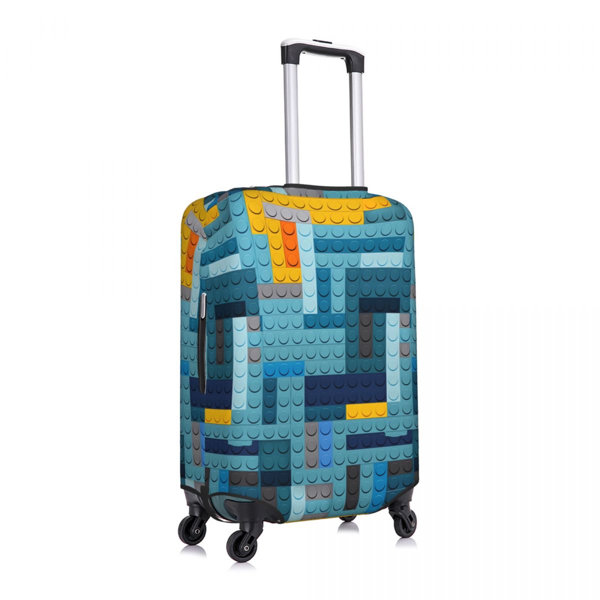 Blue Tech Pixel Building Block - Tech Accessories For Travel recension och pris